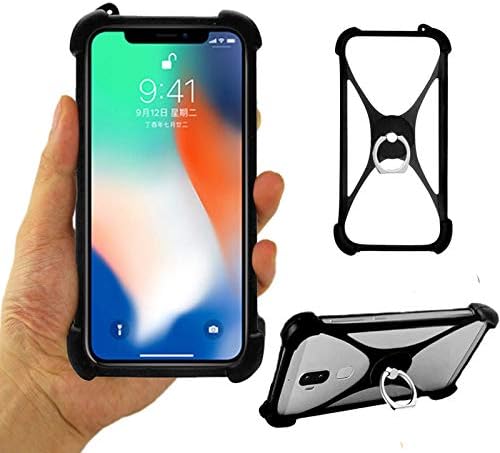 Amazon Com Lankashi Black Phone Silicone Cover Case For Assurance Wireless Ans L51 Ul51 Ul50 L50 La50 Ul40 Ans Wiko Life C210ae Access Wireless Treswave Tw801 Tracfone Alcatel Tcl A1