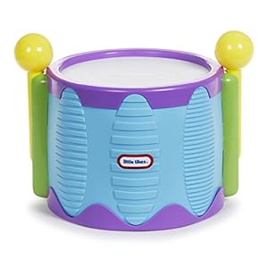 Little Tikes Tap-A-Tune Drum - 2 Ways to Play - Ideal First Instrument - Promotes Hand-Eye Coordination & Fine Motor…