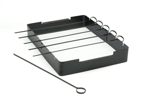Charcoal Companion Non-Stick Kabob Rack with Six Skewers - CC3032