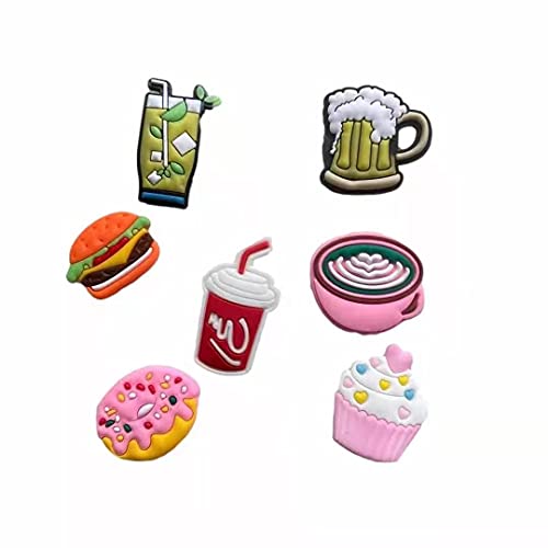 100 pcs Random Shoe Charms for Shoe & Bracelet Wristband Party Gifts，Shoe Decoration