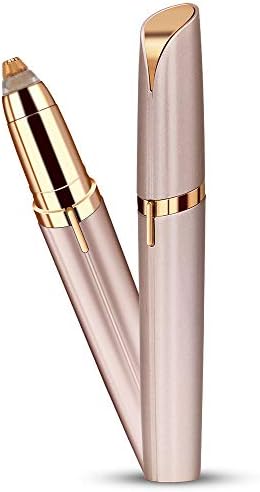 CCHOME Eyebrow Hair Remover Electric Painless Trimmer for Women, Portable Eyebrow Hair Removal with Light, a Battery Included