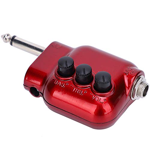 Guitar Headphone Amplifier Guitar Plug Mini Headphone Amp for Acoustic Guitar Ukulele Pickup Pickup
