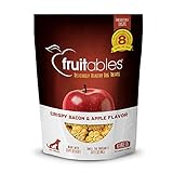 Fruitables Crispy Bacon and Apple Crunchy Dog Treats, 1-7-Ounce Pouch