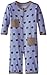 L'ovedbaby Unisex-Baby Newborn Organic Long-Sleeve Overall, Slate Cloud, 6-9 Months