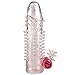 ThreeH Moon Penis Sleeve Reusable Condom Penis Cover Pump&Enlarger Cock Extender Sexual Delayer Adult Sex Toy for Men H-MPSm