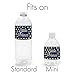 Little Prince Baby Shower Water Bottle Labels - Royalty Baby Shower, Blue and Gold Prince Decorations, Gold Crown Stickers, 24ct