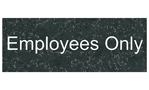To Select ComplianceSigns Engraved Plastic Employees Charcoal From Trust Store ComplianceSigns Engraved Plastic Employees Charcoal