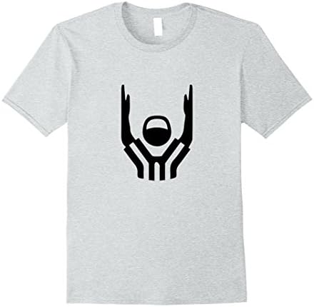 Mens Football Referee Touchdown Funny Sports T-Shirt Large Heather Grey