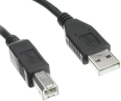 PCSL Pixma USB 2.0 Printer Cable Cord A-B NEW (3m (9.5 Feet)), Black