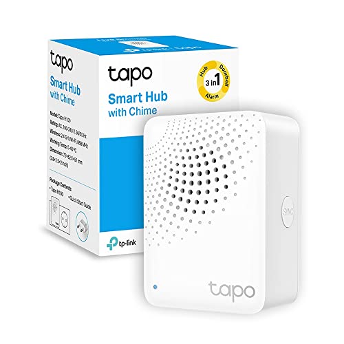 H100 Smart Hub con Suoneria, Centro Casa Intelligente, Collega i Dispositivi di Tutta la Casa, 19 Suonerie, A Bassa Potenza, Allarme Intelligente, Campanello Intelligente, Plug & Play