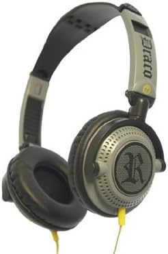 Fischer Audio Draco On-Ear Headphone with In-Line Multifunction Remote and Microphone - Grey