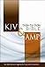 KJV, Amplified, Side-by-Side Bible, Hardcover, Red Letter Edition