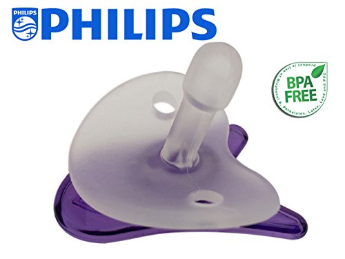 Wee Thumbie - Philips Purple Preemie Pacifier, Gestational Age Less than 30 weeks, Hospital Binky