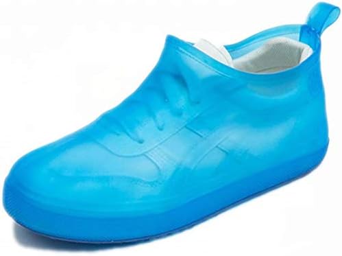WRMFW Waterproof Rain Boot Shoe Cover The Reusable Slip-Resistant Overshoes with Excellent Elasticity and Foldable