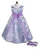 CARPATINA Lavender Field Christmas Dress & Shoes for 18