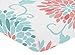 Fitted Crib Sheet for Modern Emma Baby/Toddler Bedding Set Collection - Floral Print