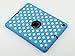 ULAK iPad Air Case, Dual Layer Hybrid Case Cover for Apple iPad Air iPad 5 (2013 Model) (Polka Dot/Blue)