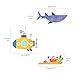 DECOWALL DS8-1611 Sea Adventure Kids Wall Stickers Wall Decals Peel and Stick Removable Wall Stickers for Kids Nursery Bedroom Living Room d?cor
