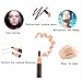 10Pcs Paint Eyebrow Pencil Set Enhancer Makeup Tools Drawing Eye Brow Pen Pencil Cosmetic Eye Permanent Make up Definer Eyebrow Shaping Stencil Template Razor Trimmer Microblading Pencils