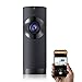 Omngin WiFi Home Security Camera - 180 Degree HD 720P Indoor Camera with Zoom, 2-Way Audio, Night Vision, Remote Monitor with iOS & Android App, Micro SD Card or Cloud Storage