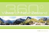 Front cover for the book 360 Degree Views of New Zealand by Judith Holtebrinck