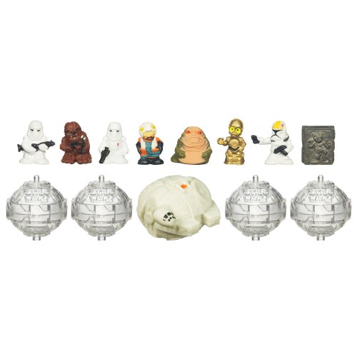STAR WARS Class II Fighter Pods Figure 8pk  Millenium Falcon (Action Figures May Vary)