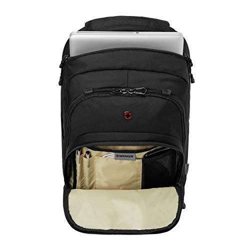 Swiss Gear Wenger Upload 16-inch Laptop Backpack (Black) in Oman