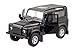 Welly Collection 1:24 Land Rover Defender Diecast Vehicles, Black