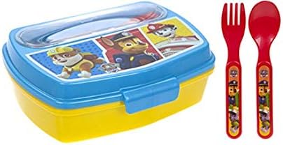 PAW Patrol Boys Kids Lunchbox w Cutlery or Sandwich Box