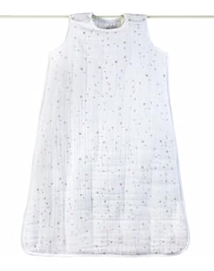 100% Cotton Muslin Cozy Plus Sleeping Bag, Lovely, Large