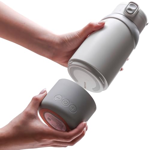 Photo 1 of ** VERY USED/ CHARGER MISSING**  BOLOLO Portable Milk Warmer Pro for Travel, Detachable Bottle Warmer with Rapid and Stable Heating for Breast Milk & Water, 17.5 oz Capacity and Extended Battery Life for on the Go