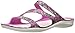 crocs Women's Swiftwater Graphic W Flat Sandal, Pink/Floral, 9 M US