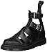 Dr. Martens Unisex Adults Geraldo Brando Gladiator Smooth Leather Sandals - Black - W6/M5