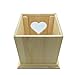 YSF Handmade really wood Wooden Pet dog cat Urns Photo Pet Memorial Urn Casket For Ashes Medium SIZE Box.