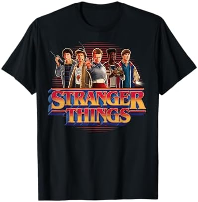 Amazon.com: Stranger Things Demogorgon Glow Logo Long Sleeve T