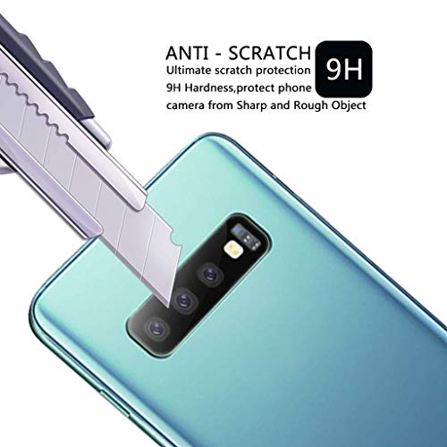 Lywey5Pcs Ultra-Thin No Hole Tempered Glass Protector Camera Film for Samsung S10