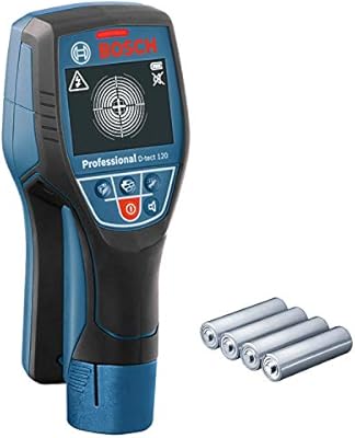 Bosch Professional D-tect 120 - Escáner de Pared, 4 Baterías AA x ...