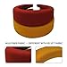 Epomay Women Thick Velvet Headbands - Wide Padded Hair Hoops Alice Bands Hair Accessories (2pack Classic Colors)
