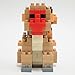Nanoblock Mother & Baby Monkey Building Kit
