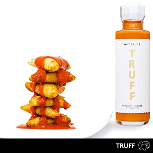 TRUFF White Truffle Hot Sauce, Gourmet Hot Sauce with Ripe Chili