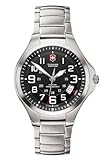 Victorinox Swiss Army Men's 'Base Camp' Quartz Stainless Steel Sport Watch, Color:Silver-Toned (Model: 241333