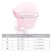 HappyTree 2 Pack Baby Hat Bonnet Soft 100% Combed Cotton Toddler Infant Beanie Pilot Caps, White + Light Pink, Large