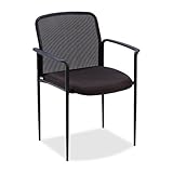Lorell Reception Side Chair, 23-3/4 by 23-1/2 by