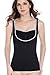 Intimate Portal Women Power-up Extra Firm Seamless Shaping Camisole With Built In Bra Black XL