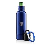 Stainless Steel Bottle Insulator with Carabiner Bottle Opener