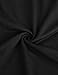 Baikea Short Sleeve Nursing Shirt, Women Casual Layered Tunic Maternity Tops Soft Postpartum Shirts Knitted Casual Wear Home Simple Comfortable Loose Breastfeeding Clothes Black L