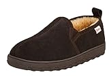 Tamarac by Slippers International Men's Cody Sheepskin Slipper,Rootbeer,11 M US
