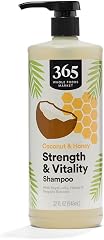 365 by Whole Foods Market, Strength & Vitality Shampoo, Coconut & Honey, 32 Fl Oz