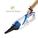 Car Cordless Vacuum, EVERTOP Portable Lightweight Mini Super Portable hand-held Automotive Vacuums Hand Car Cleaner (Blue)