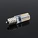 Bonlux 2W E12 LED Candelabra Chandelier Light - 120V T3/T4 Candelabra Base LED Bulb Daylight 6000K, 20W Halogen Replacement Bulb for Ceiling Fan, Desk Lamp (5-Pack)